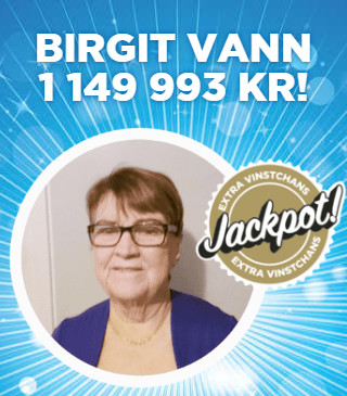 Jakcpotvinnaren Birgit
