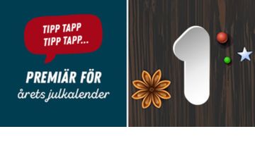 Miljonlotteriet Julkalender lucka 1