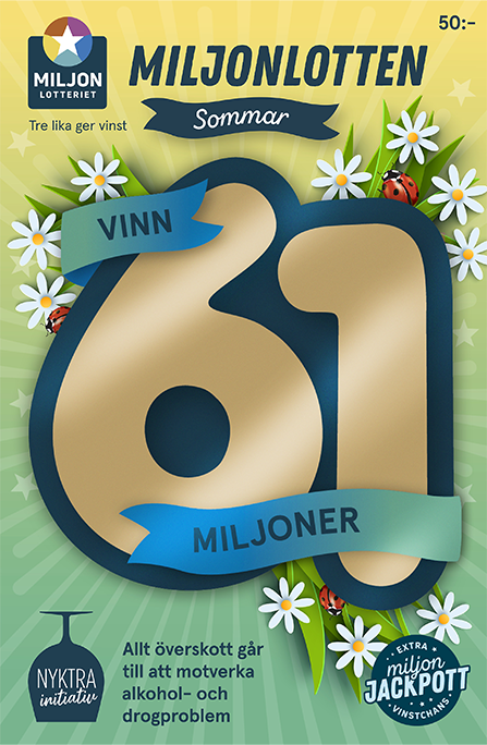 miljonlotteriets onlinelott 61an sommar