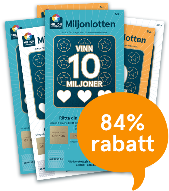 Erbjudande Miljonlotten