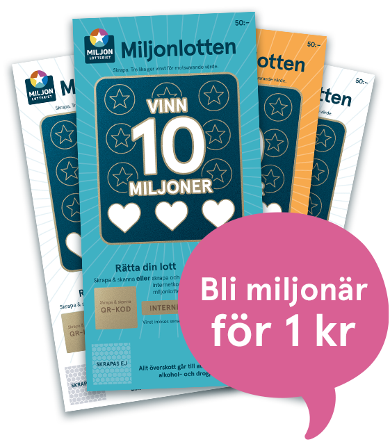 Miljonlotteriets skraplott Miljonlotten