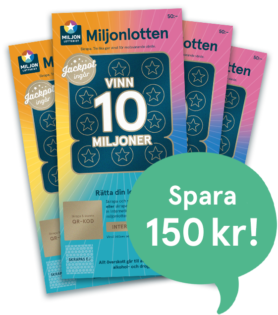 4 Miljonlotter