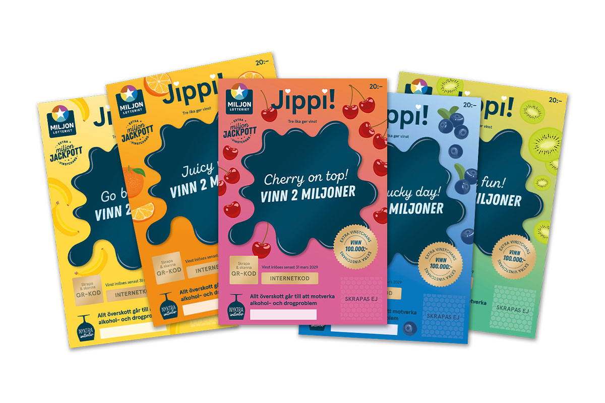 Jippi lotter och änglaspel 