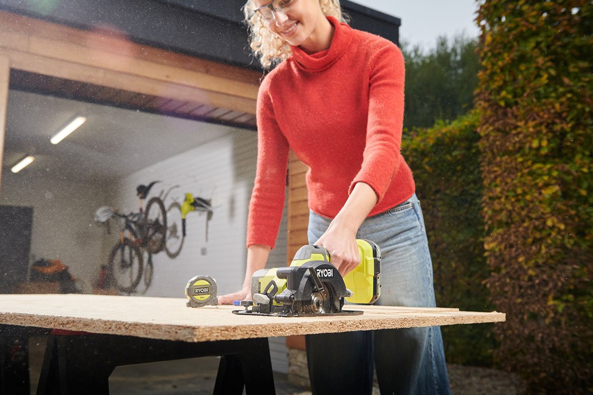 Miljonlotteriet vinst Ryobi Cirkelsag
