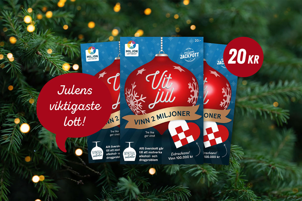 Miljonlotteriet vit jul onlinelott
