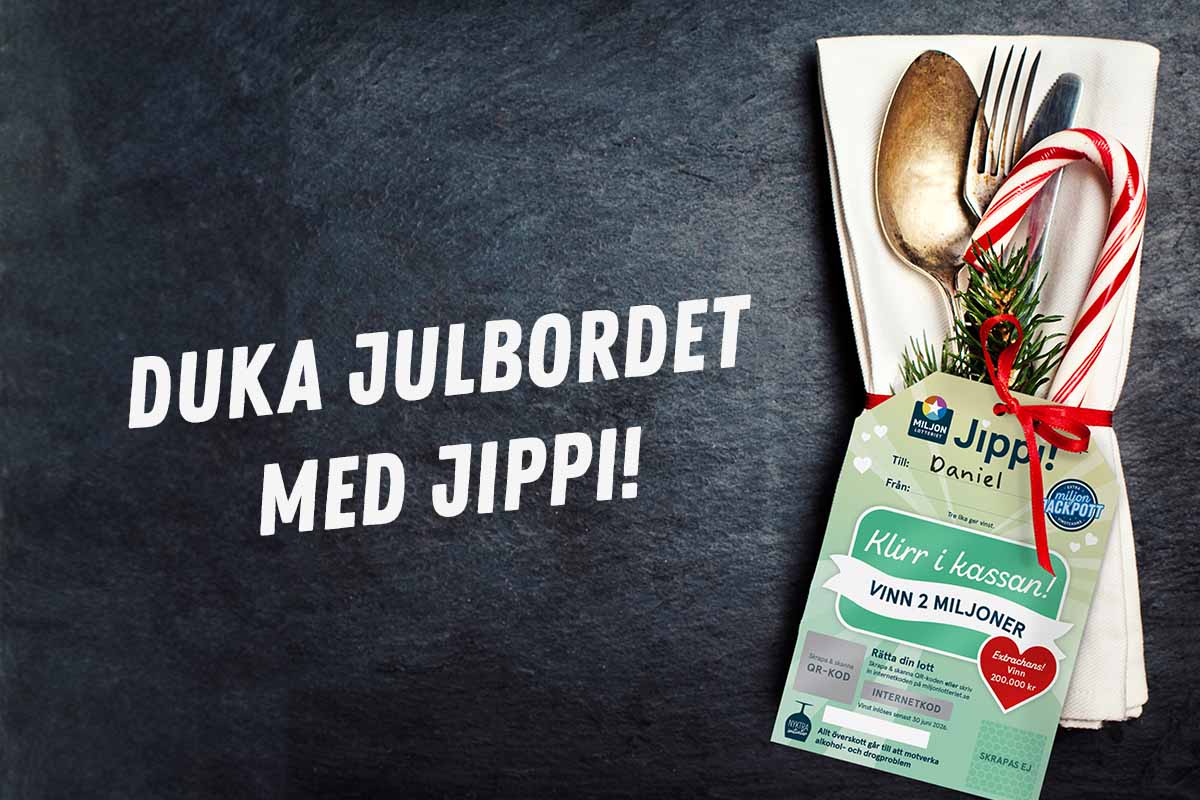 miljonlotteriet Jippi etikettlott 10-pack