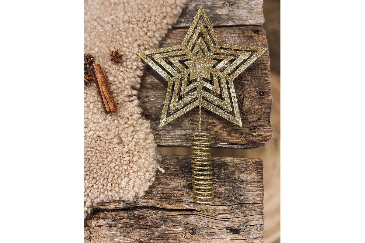 Hos Miljonlotteriet kan du vinna en julgransstjärna från By Benson.