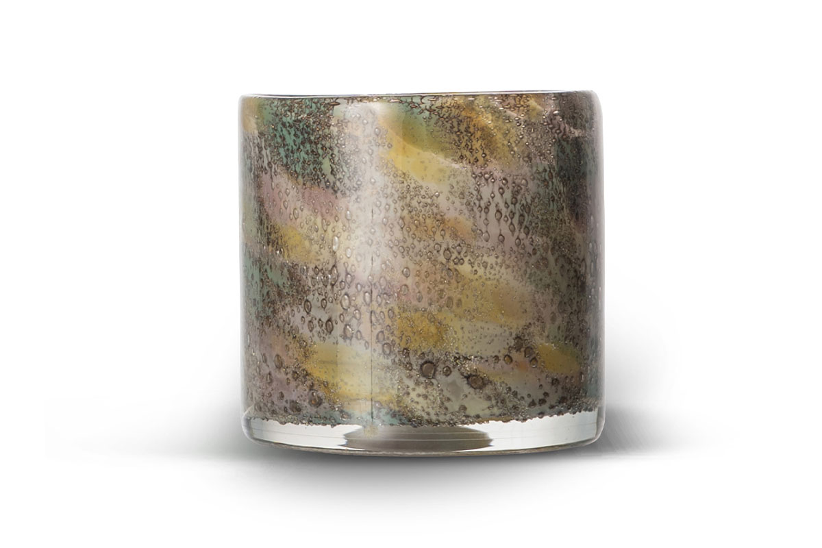 Miljonlotteriet vinster ljuslykta beige