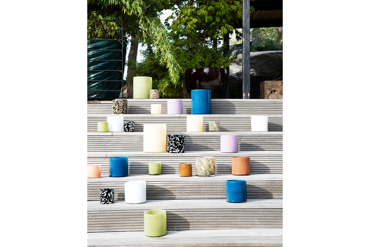 Miljonlotteriet vinster ljuslykta beige