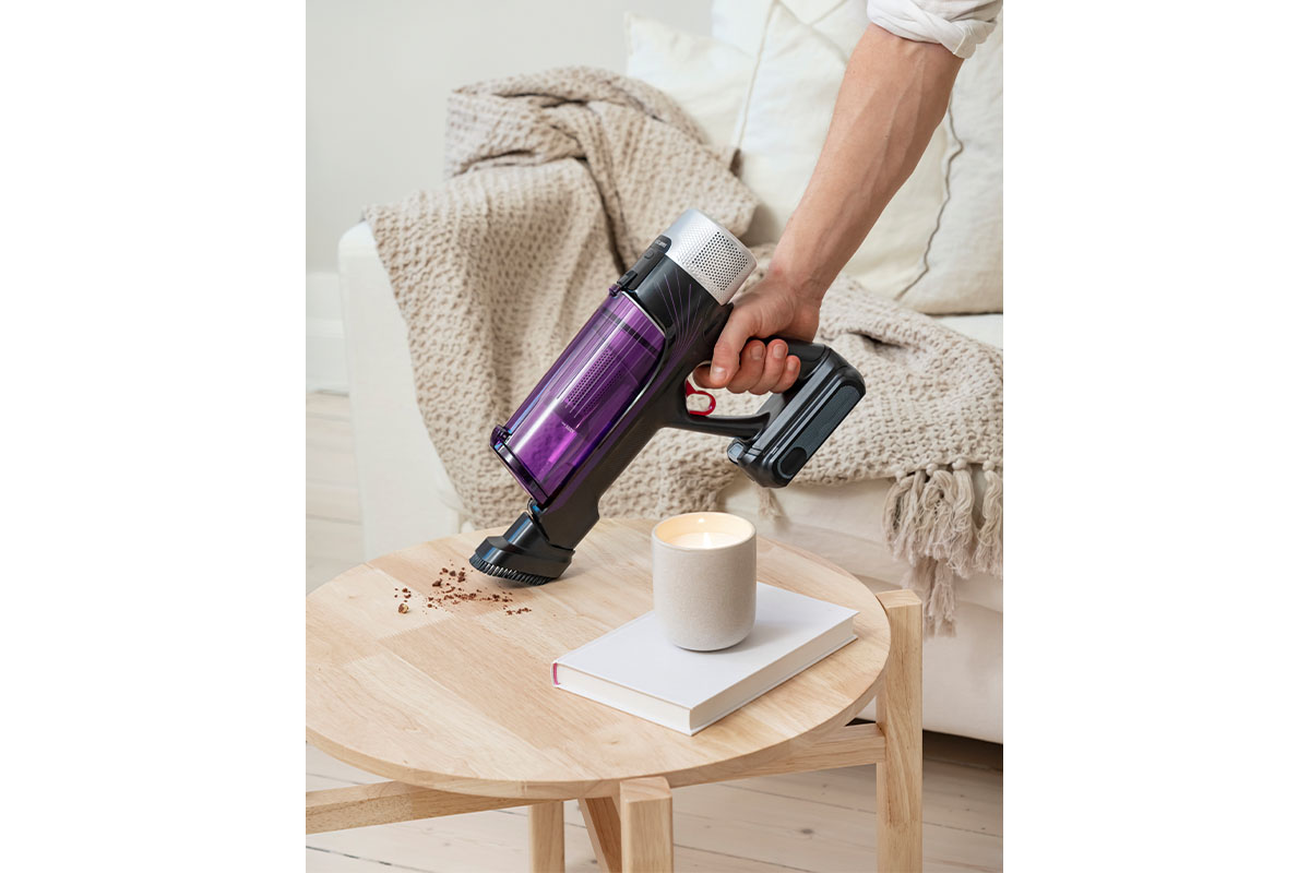 Miljonlotteriet vinster skaftdamsugare