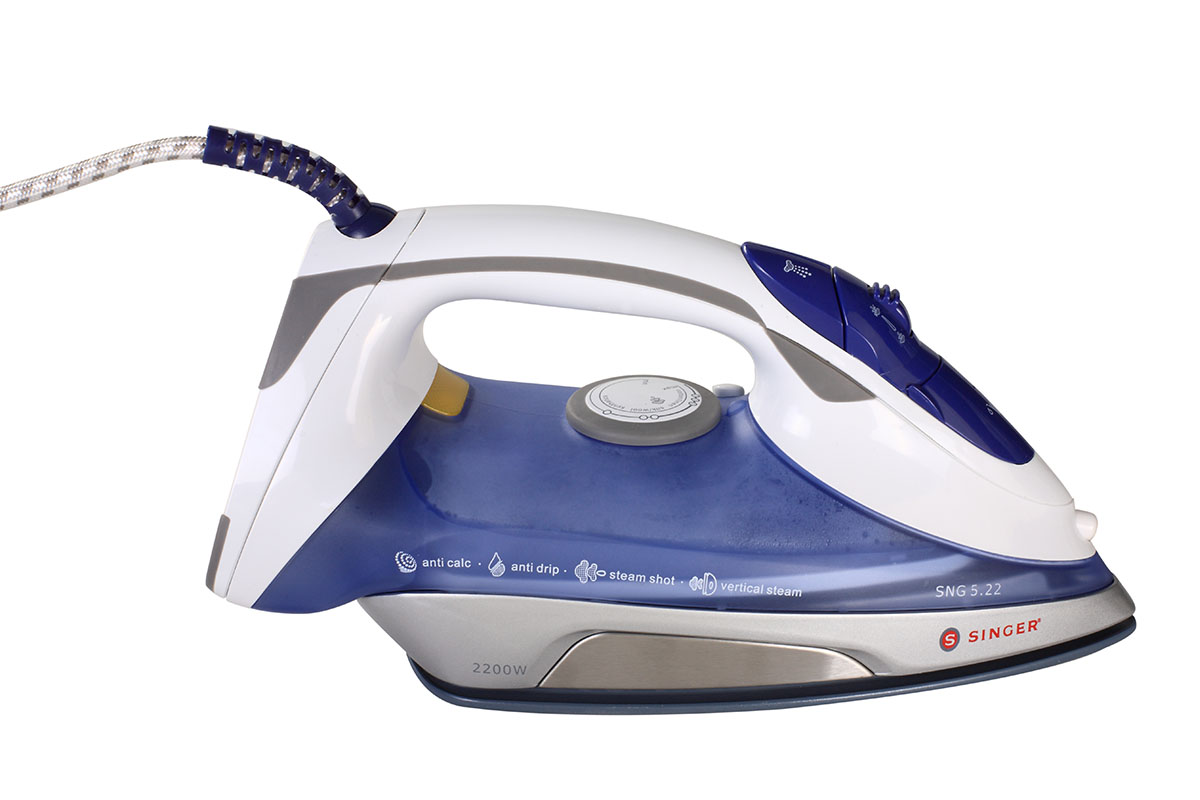 Hos Miljonlotteriet kan du vinna ett strykjärn från Singer