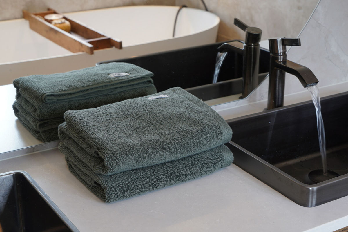 Hos Miljonlotteriet kan du vinna handdukar från Borås Cotton