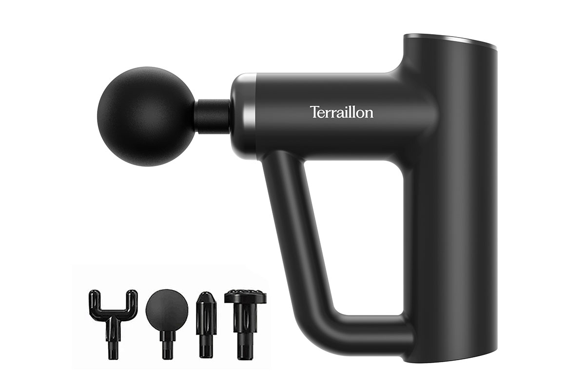 Hos Miljonlotteriet kan du vinna en massagepistol från Terraillon