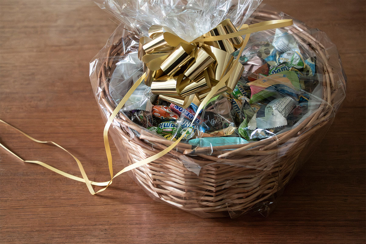 miljonlotteriet vinster liten godiskorg 1,6 kg