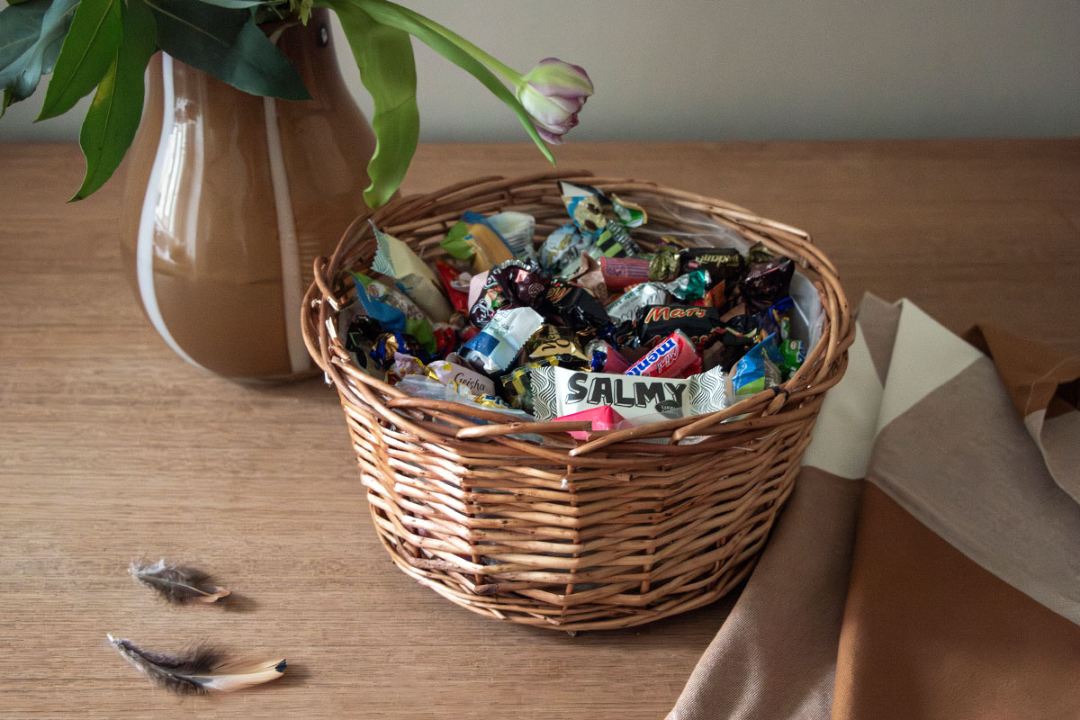 miljonlotteriet vinster liten godiskorg 1,6 kg