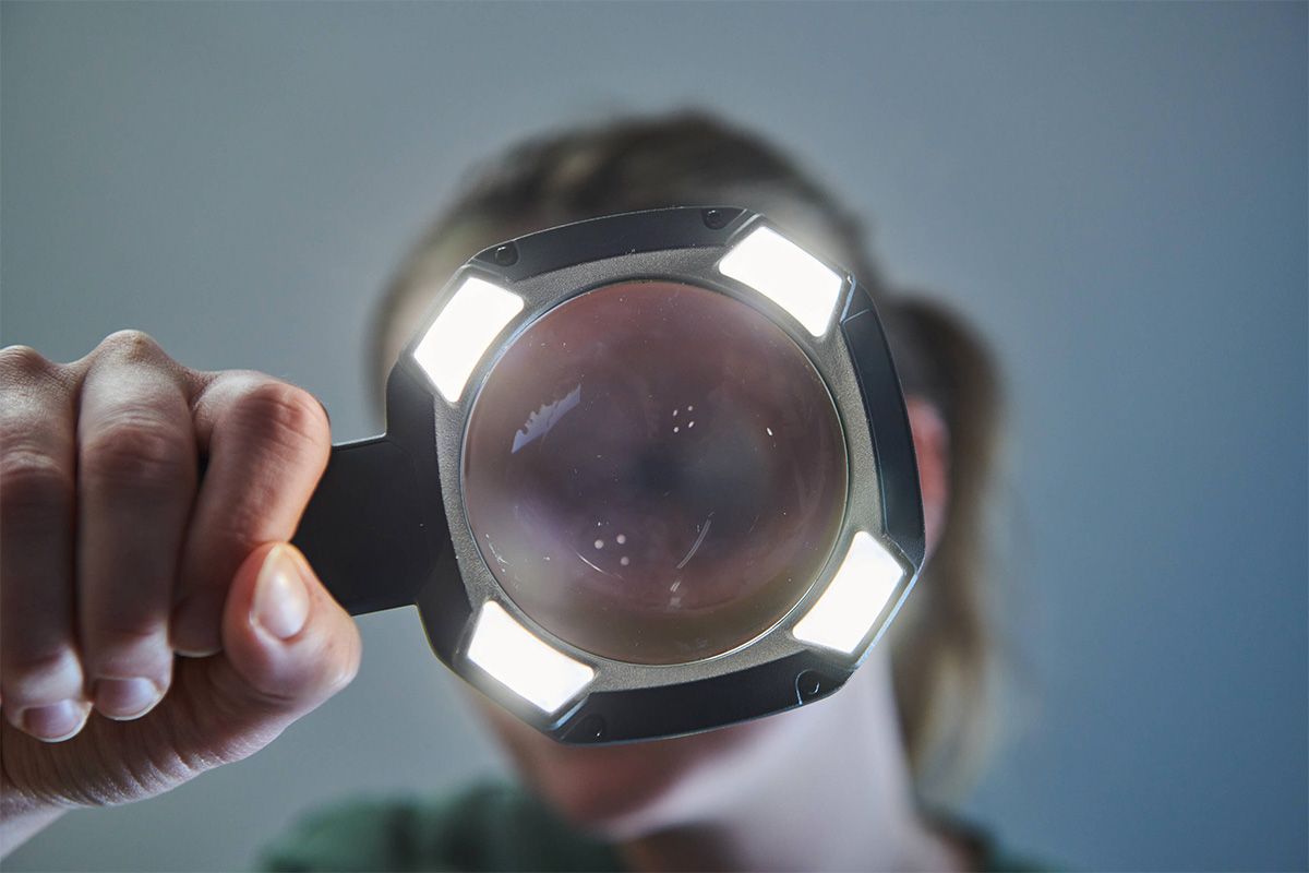 Miljonlotteriet Forstoringsglas