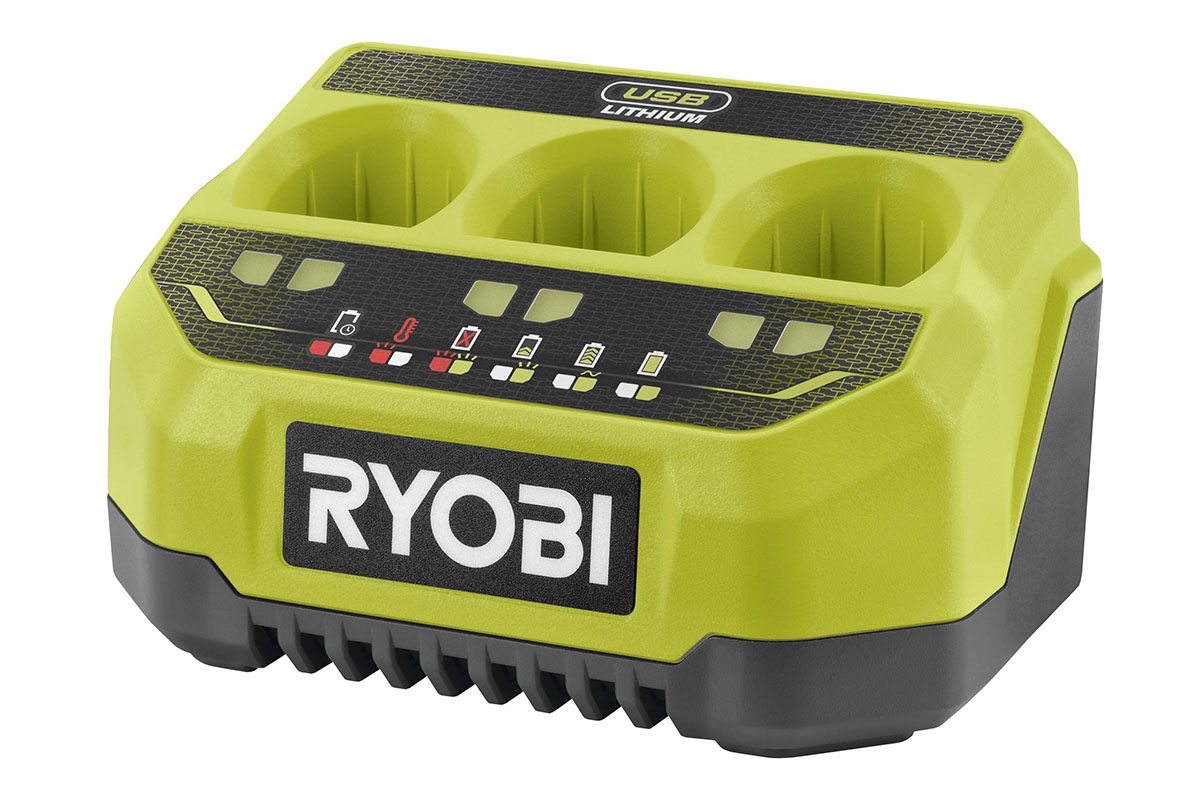Hos Miljonlotteriet kan du vinna en snabbladdare från Ryobi