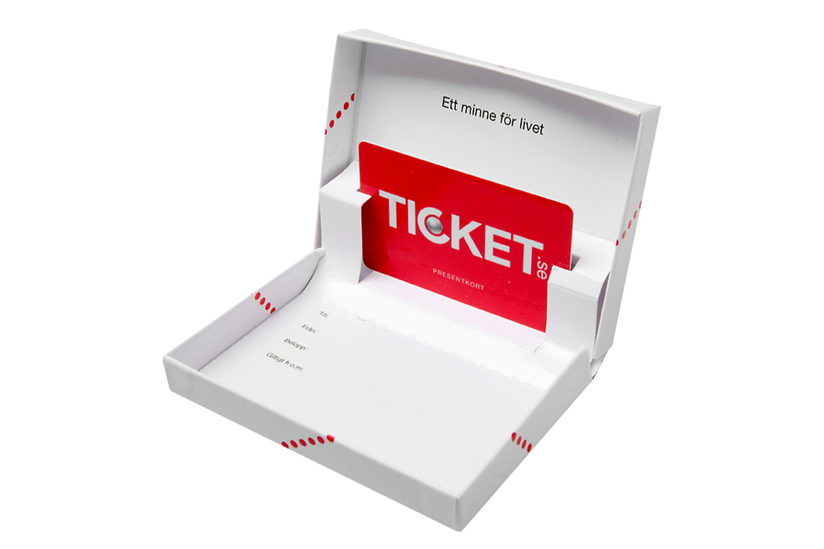 Miljonlotteriet ticket presentkort
