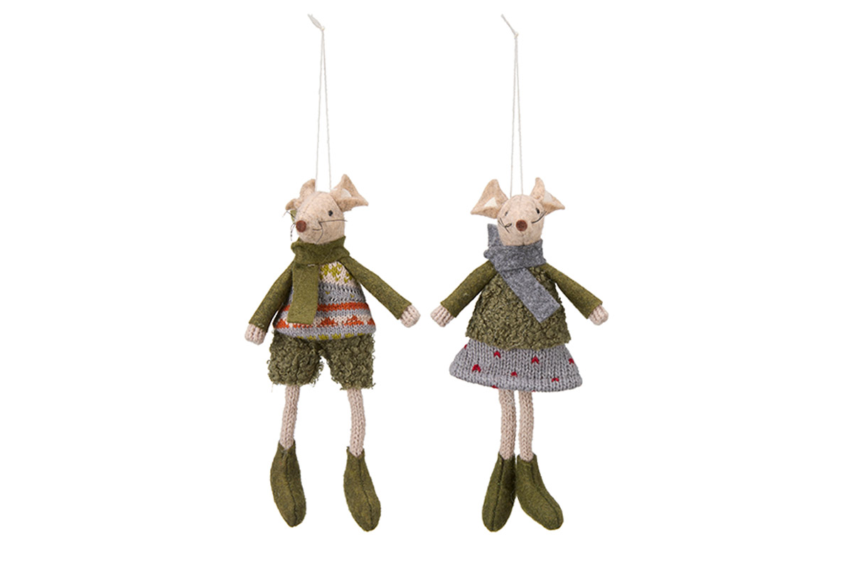 Miljonlotteriet vinster juldekoration möss