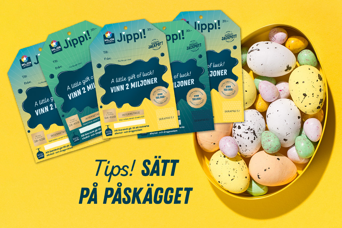 miljonlotteriet jippi etikettlott 5 pack