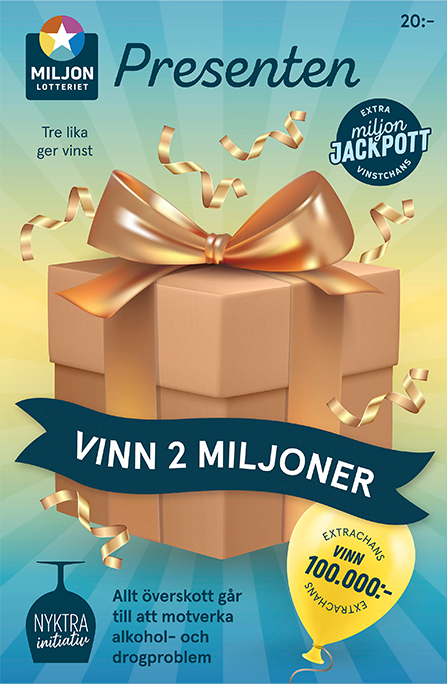 miljonlotteriet lotten presenten