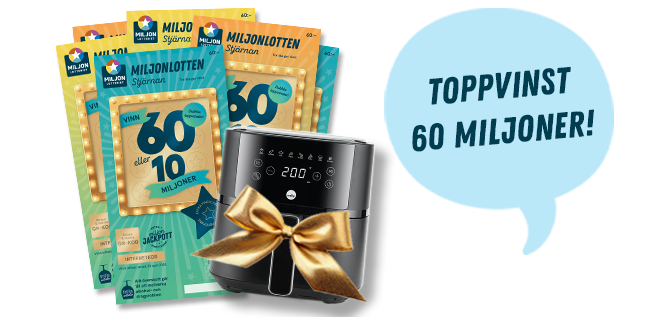 miljonlotteriet 6 lotter 199 kr
