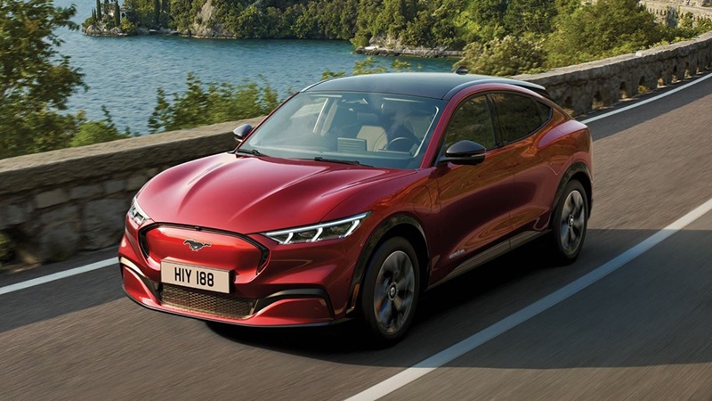 Hos Miljonlotteriet kan du vinna en eldriven Ford Mustang