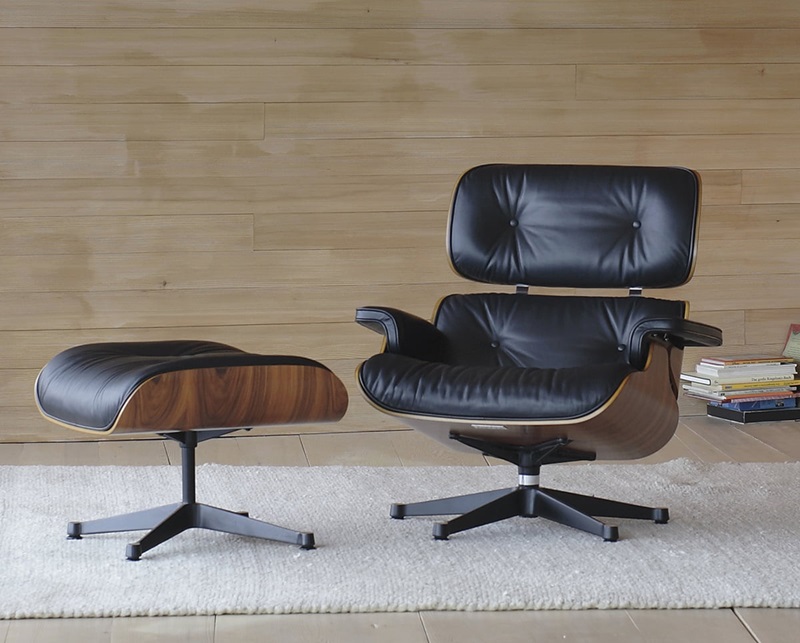 Hos Miljonlotteriet kan du vinna den berömda fåtöljen Vitra, designad av Eames