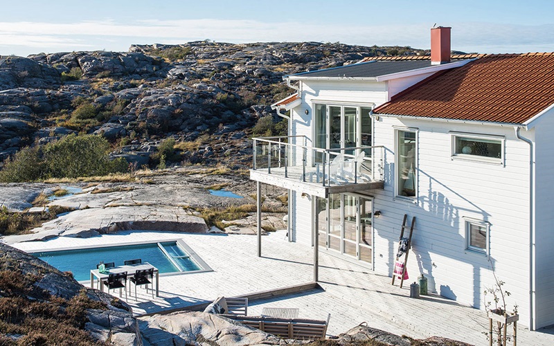 Hos Miljonlotteriet kan du vinna ett arkitektritat sommarhus från Willa Nordic