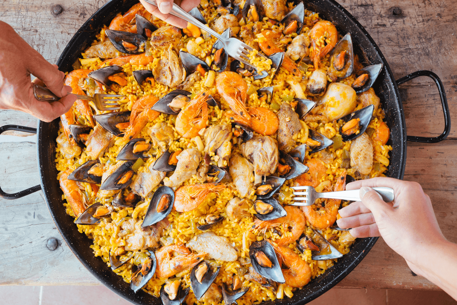 Spansk paella