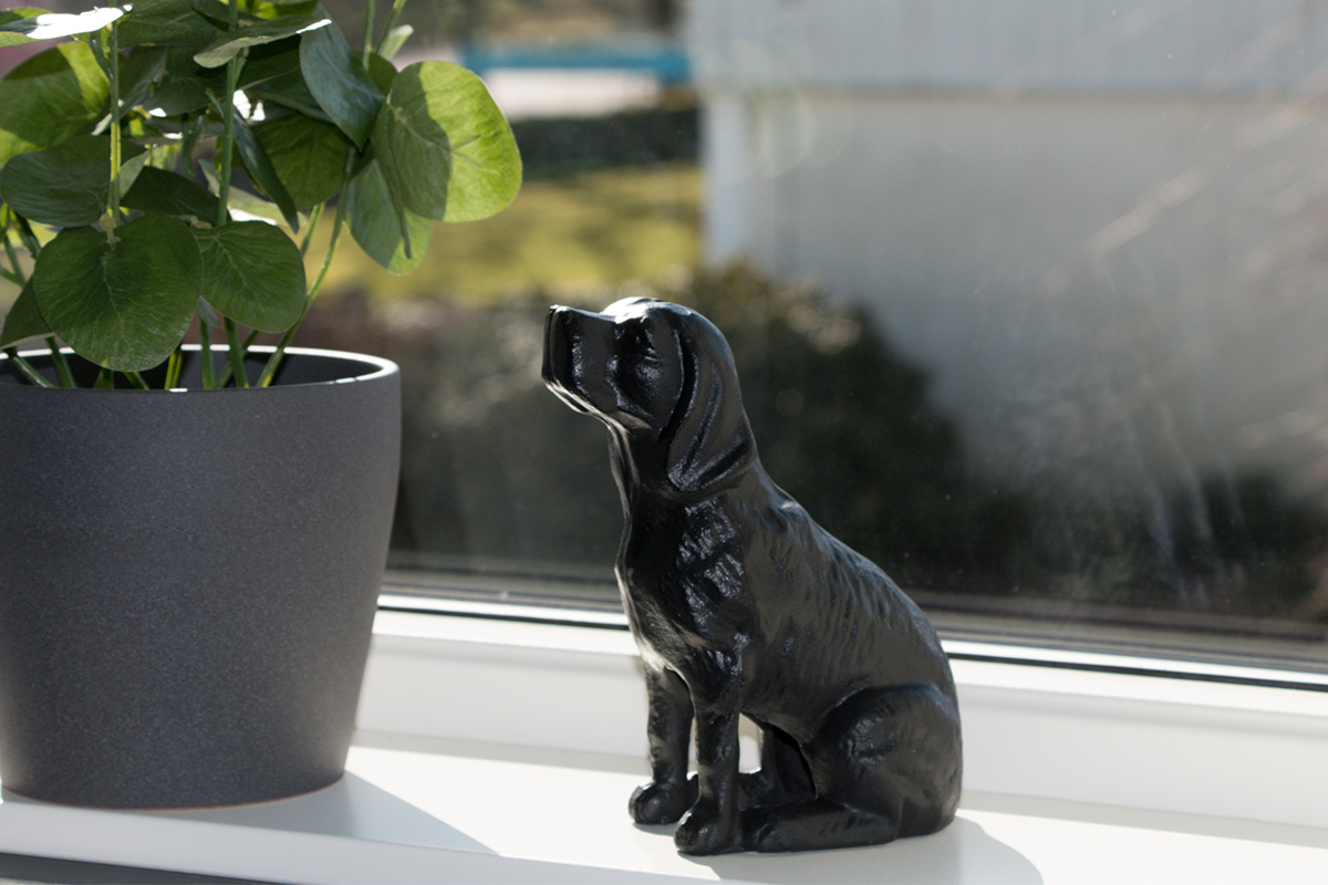 Hund i gjutjärn  Miljonlotteriet