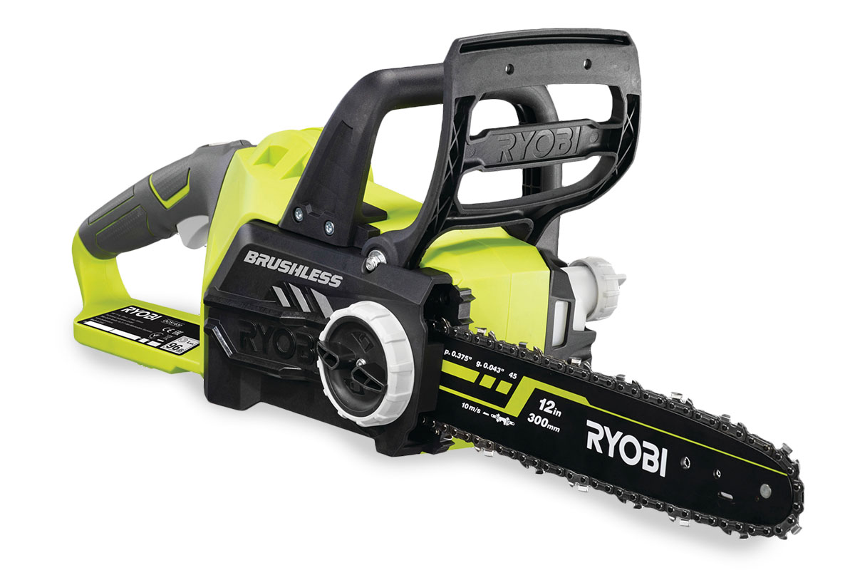 Hos Miljonlotteriet kan du vinna en Ryobi kedjesåg