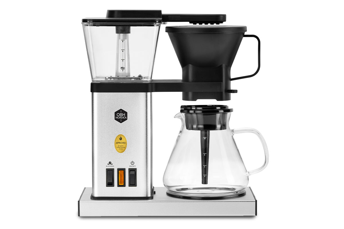 Hos Miljonlotteriet kan du vinna kaffebryggaren OBH Nordica Blooming Prime