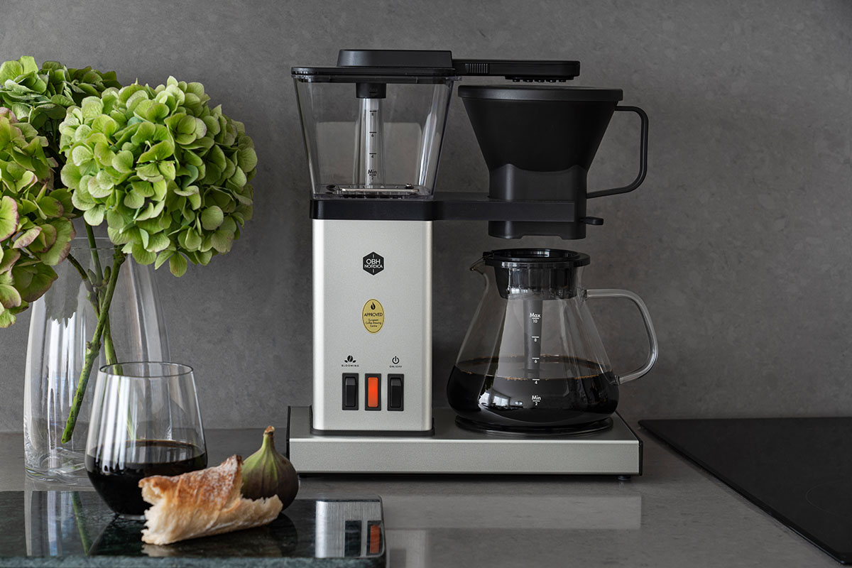 Hos Miljonlotteriet kan du vinna kaffebryggaren OBH Nordica Blooming Prime
