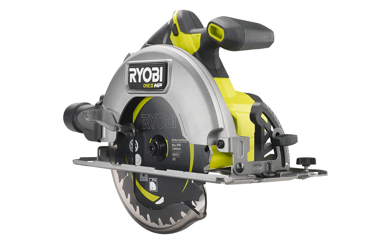 Hos Miljonlotteriet kan du vinna en cirkelsåg 18V ONE+HP från Ryobi