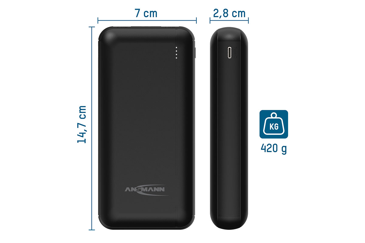 Hos Miljonlotteriet kan du vinna en powerbank från Ansmann