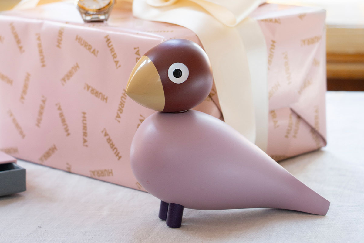 Hos Miljonlotteriet kan du vinna en jackie year bird från Kay Bojesen